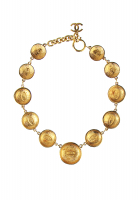 Chanel Logo Necklace