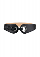 Louis Vuitton Black Asymmetrical Belt