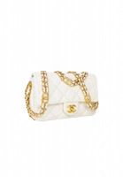 Chanel Coco You Mini Flap White Bag