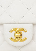 Chanel Coco You Mini Flap White Bag