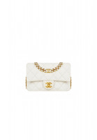 Chanel Coco You Mini Flap White Bag