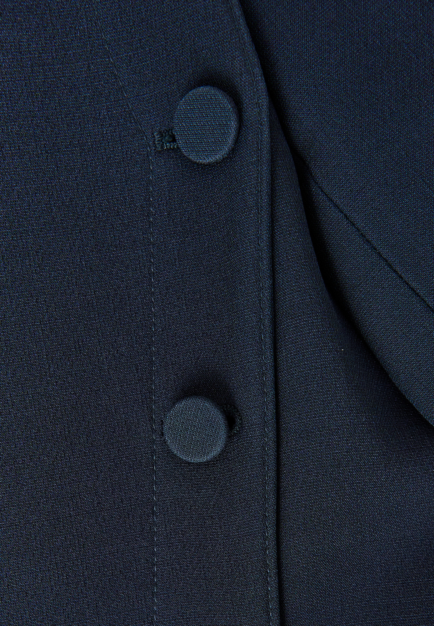 Christian Dior Blue Dress with Buttons