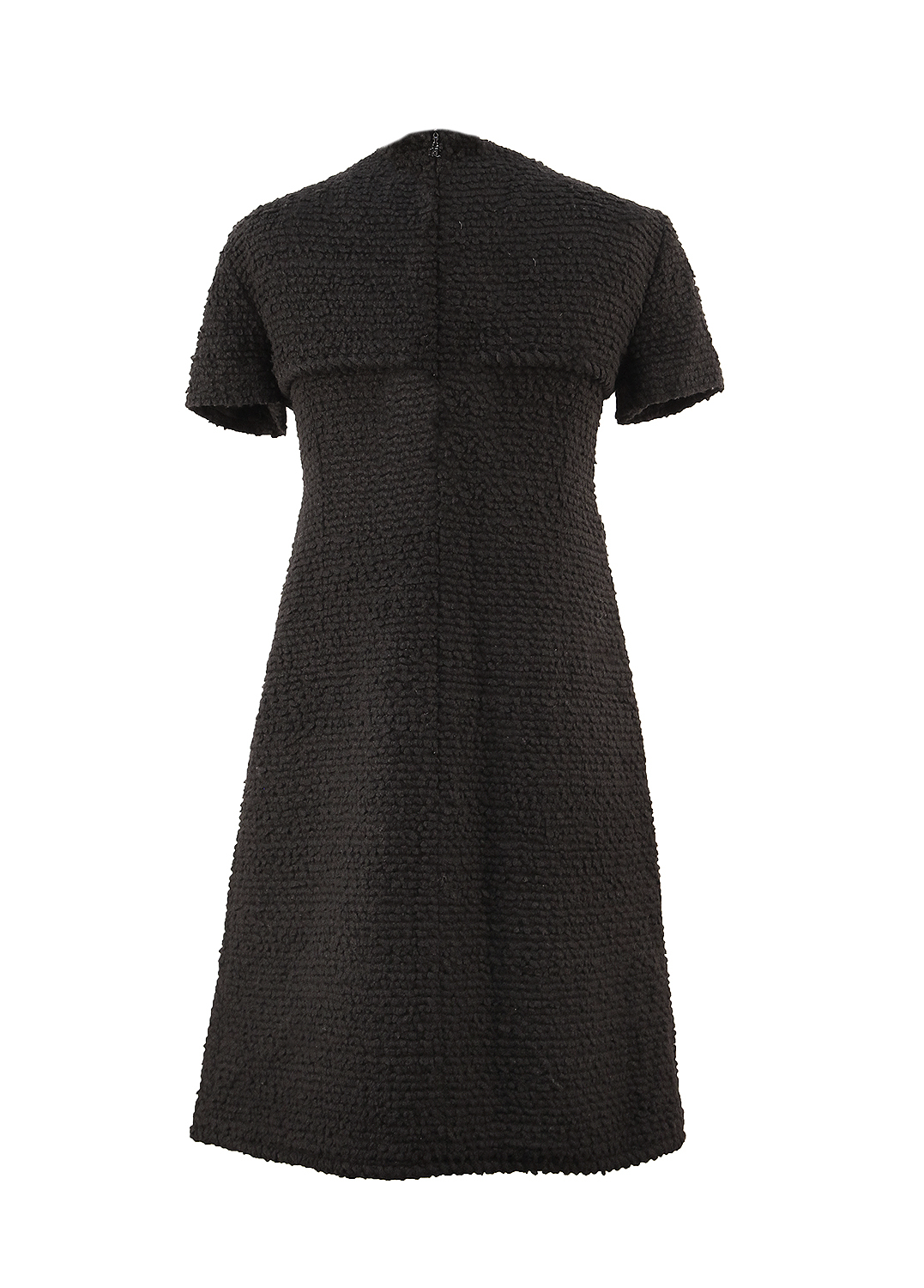 Chanel Black Tweed Dress