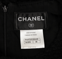 Chanel Black Tweed Dress