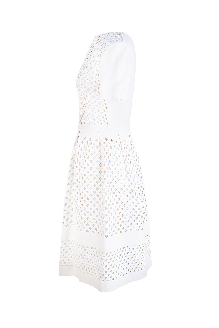 Fendi Knitwear White Dress