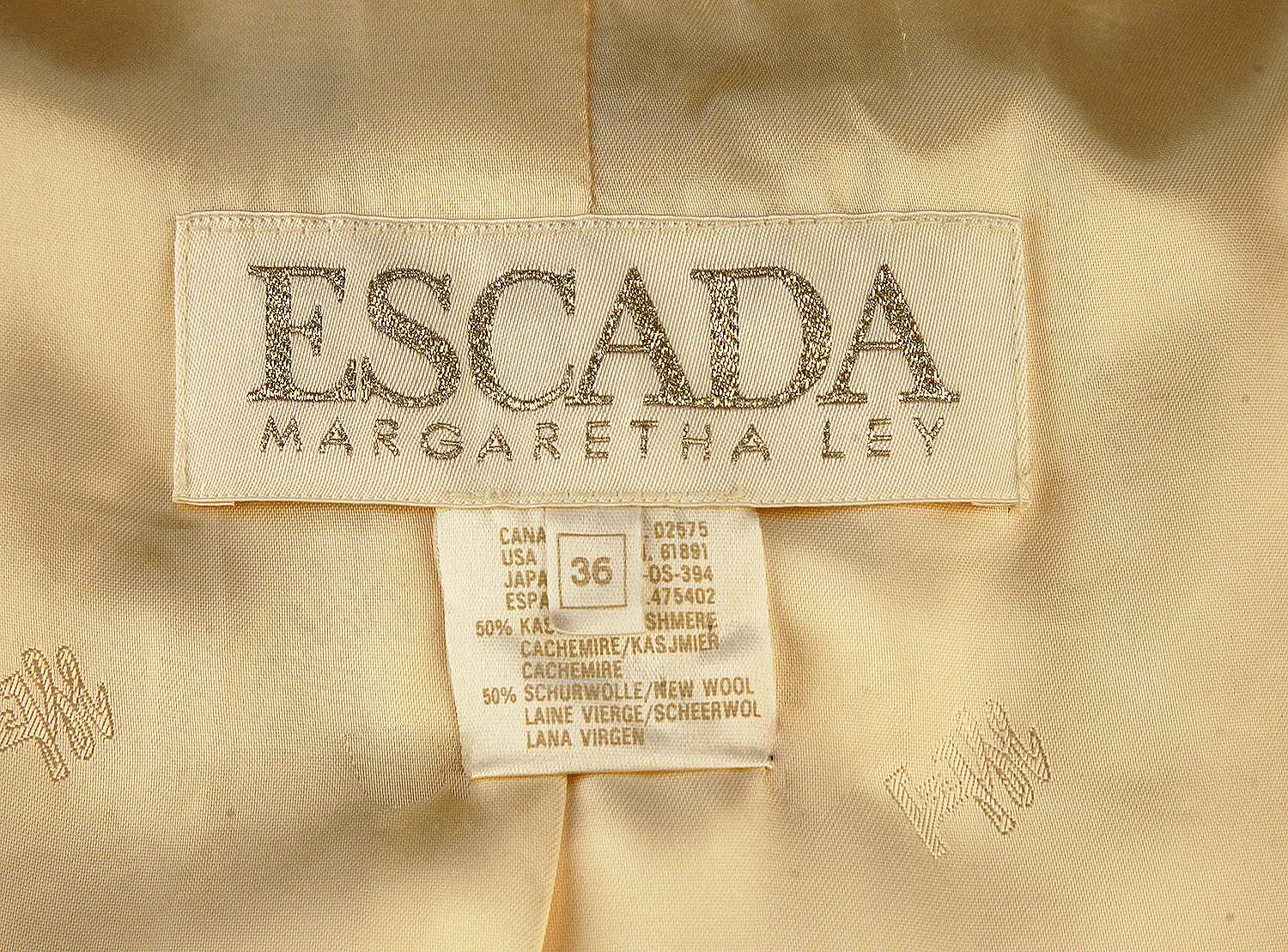 Escada Elongated Jacket