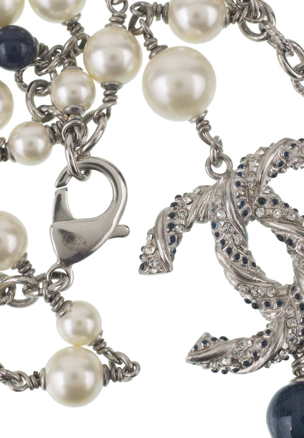 Chanel Pearls Chain Necklace