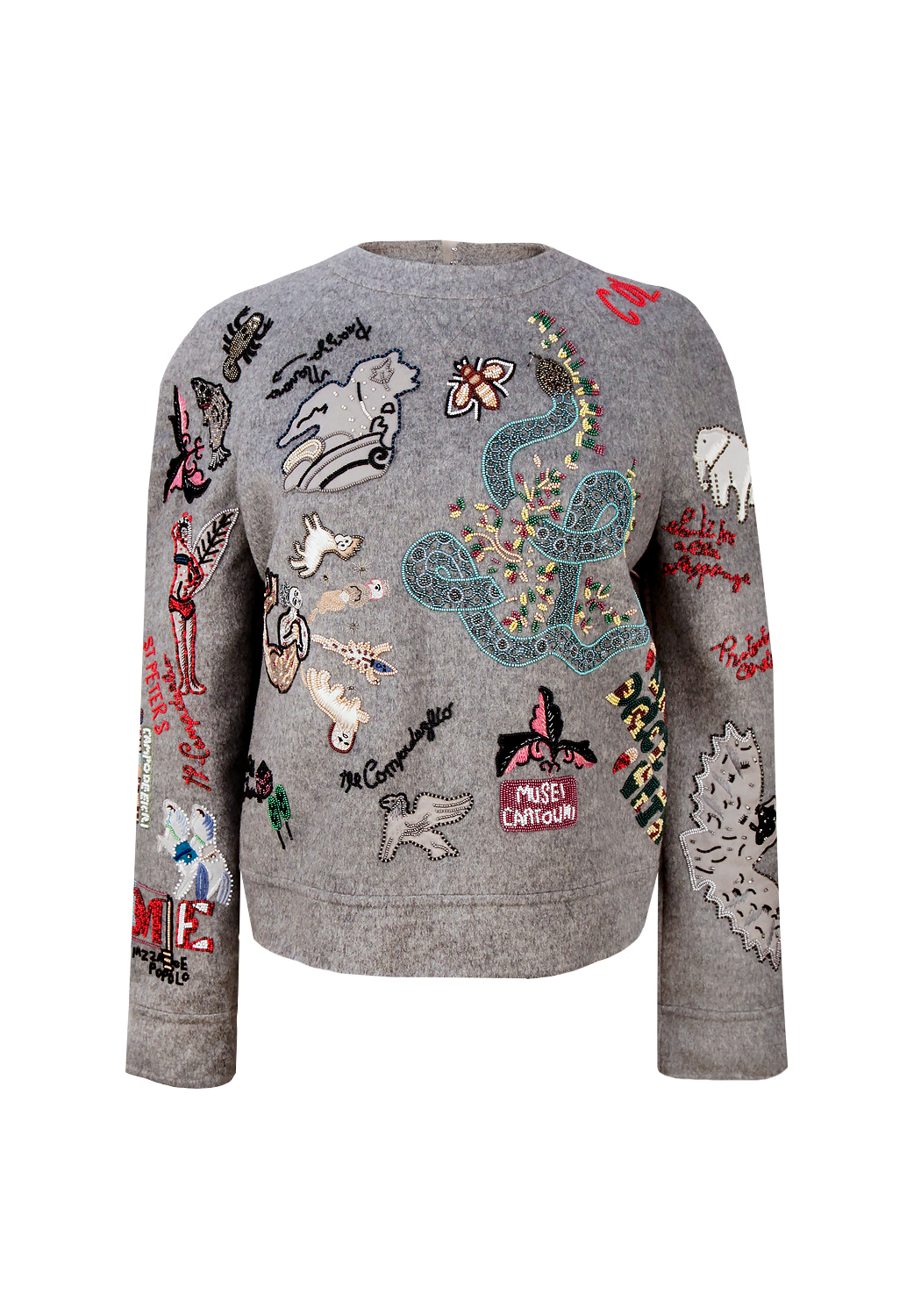 Valentino Beaded Sweatshirt