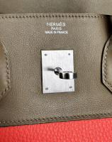 Hermès Birkin 35 Cascade Tricolor Clemence & Swift Bag