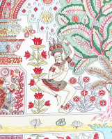 Hermès Aux Portes du Palais Silk Scarf