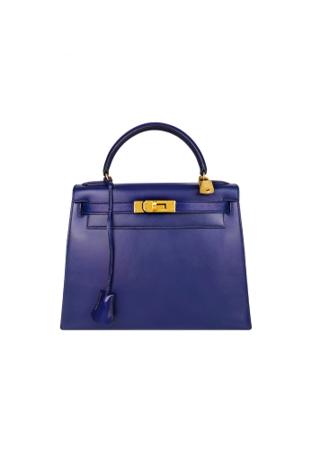 Сумка Hermès Kelly 28 Royal Blue Box