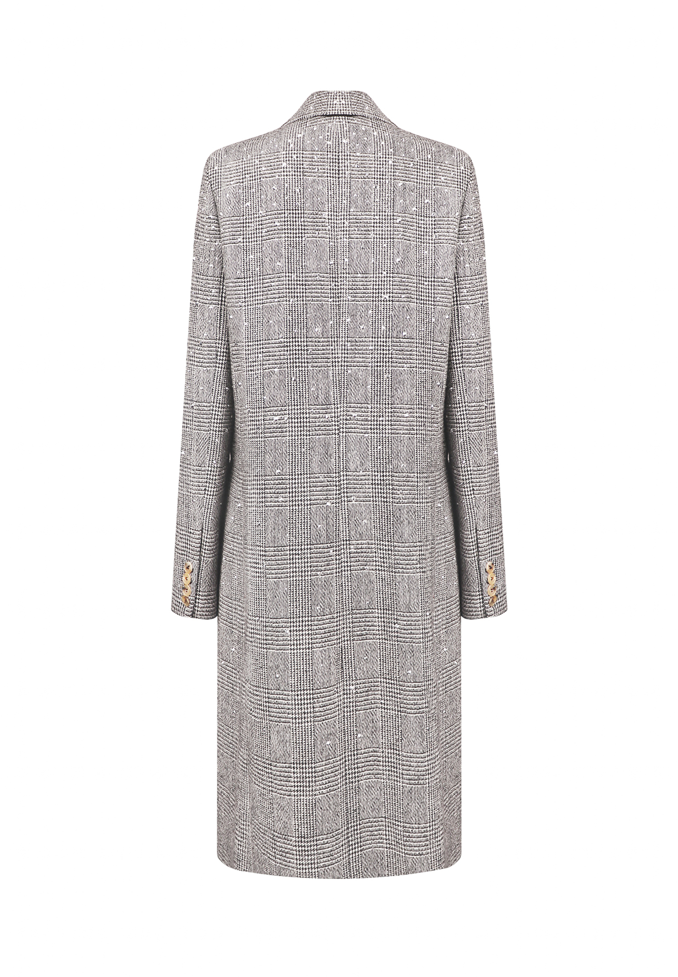 Ermanno Scervino Coat With Rhinestones