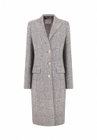 Ermanno Scervino Coat With Rhinestones