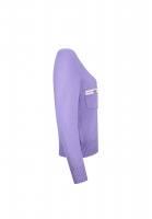 Chanel Purple Cashmere Cardigan