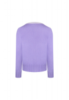 Chanel Purple Cashmere Cardigan