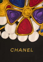 Chanel Printed Silk Scarf