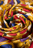 Chanel Printed Silk Scarf