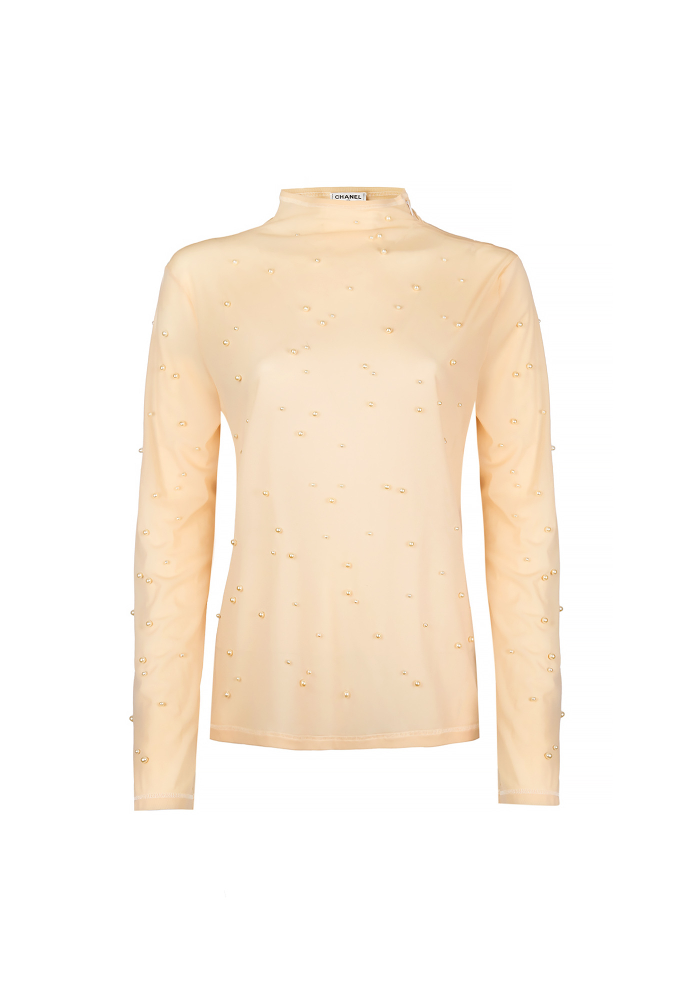 Chanel Pearls Blouse