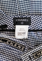 Chanel Checkered Trousers