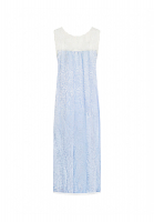 Christian Dior Light Blue Dress With Lace