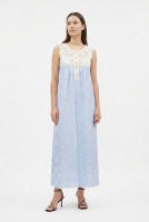 Christian Dior Light Blue Dress With Lace