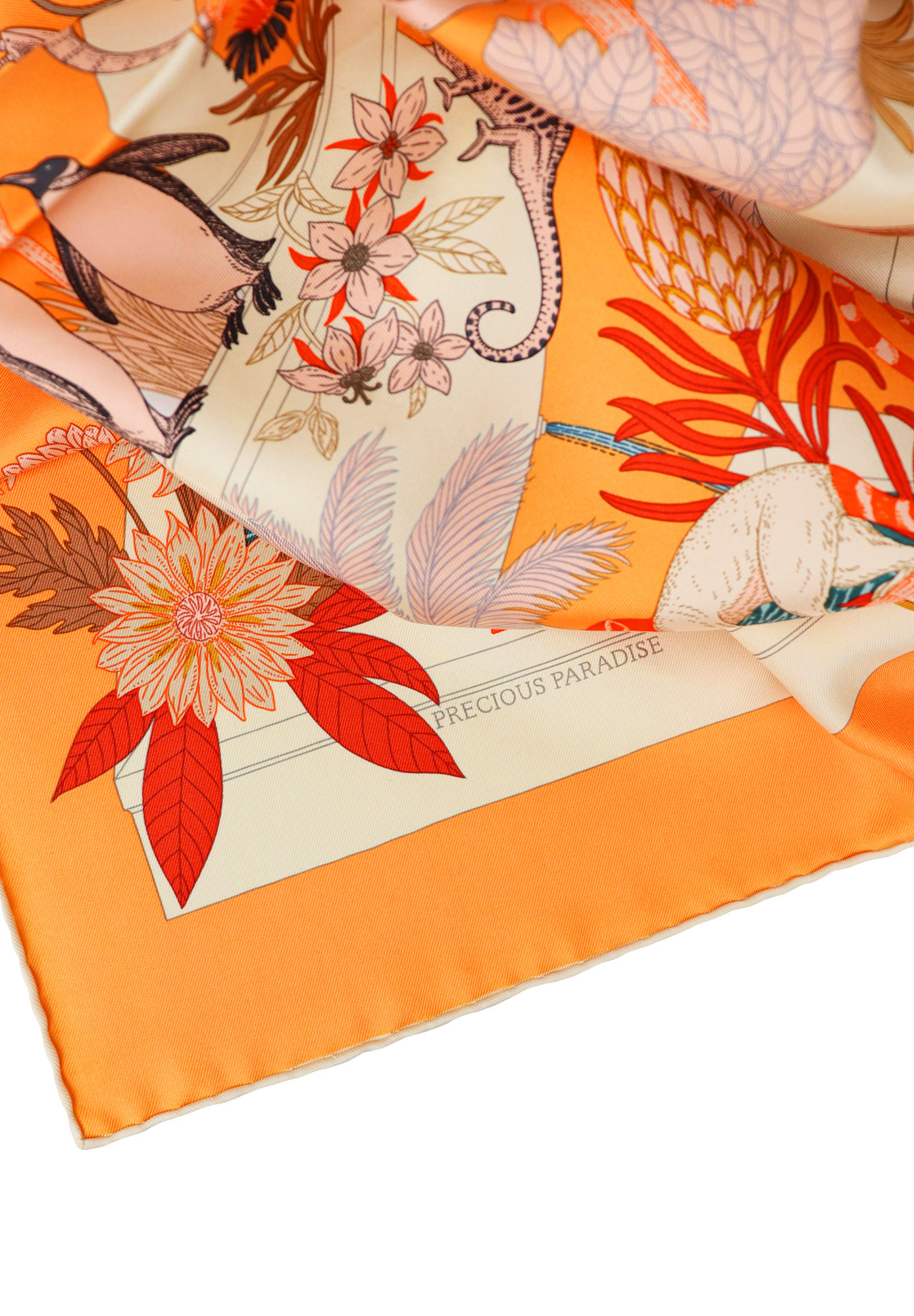 Hermès Precious Paradise Silk Scarf