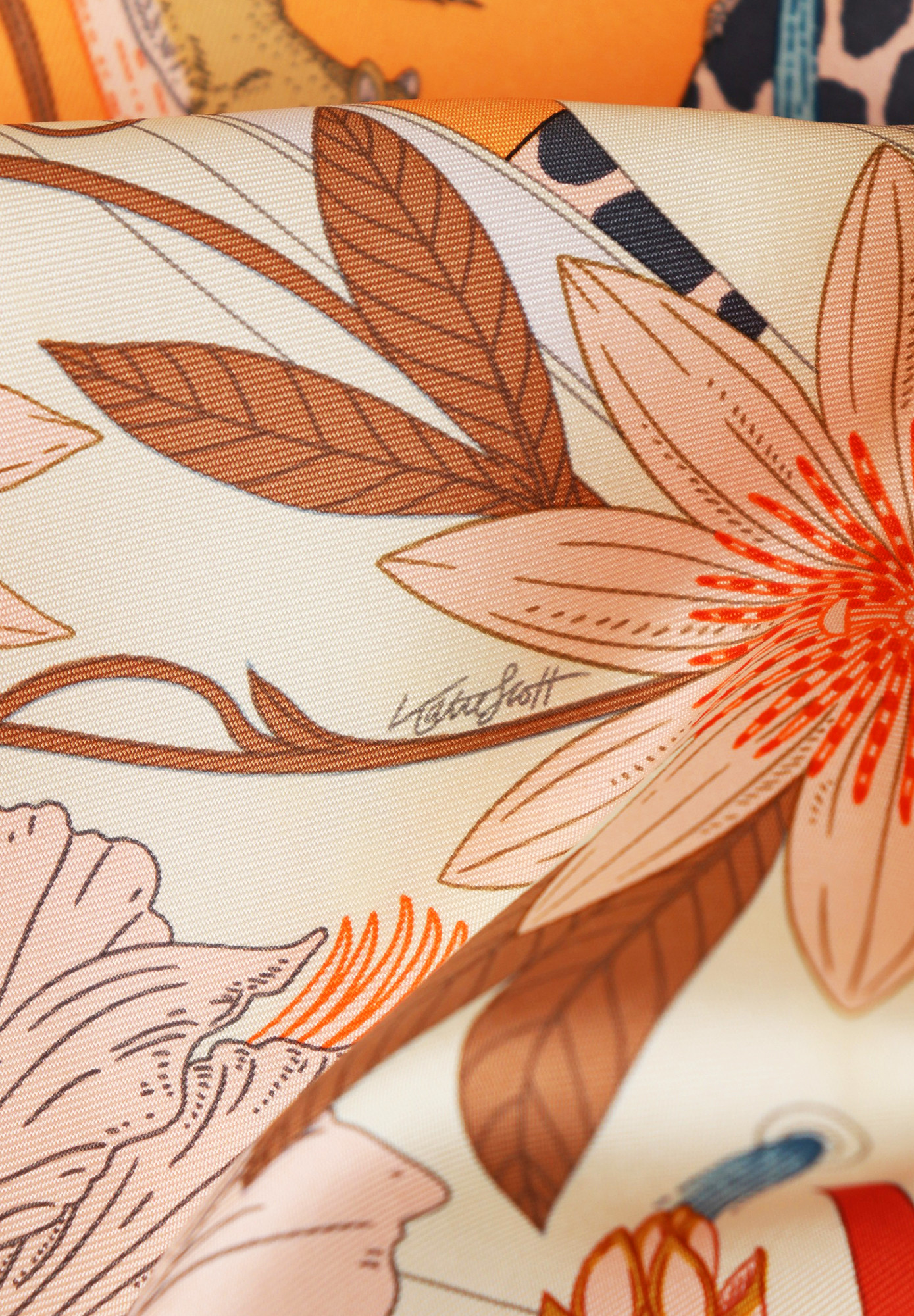 Hermès Precious Paradise Silk Scarf