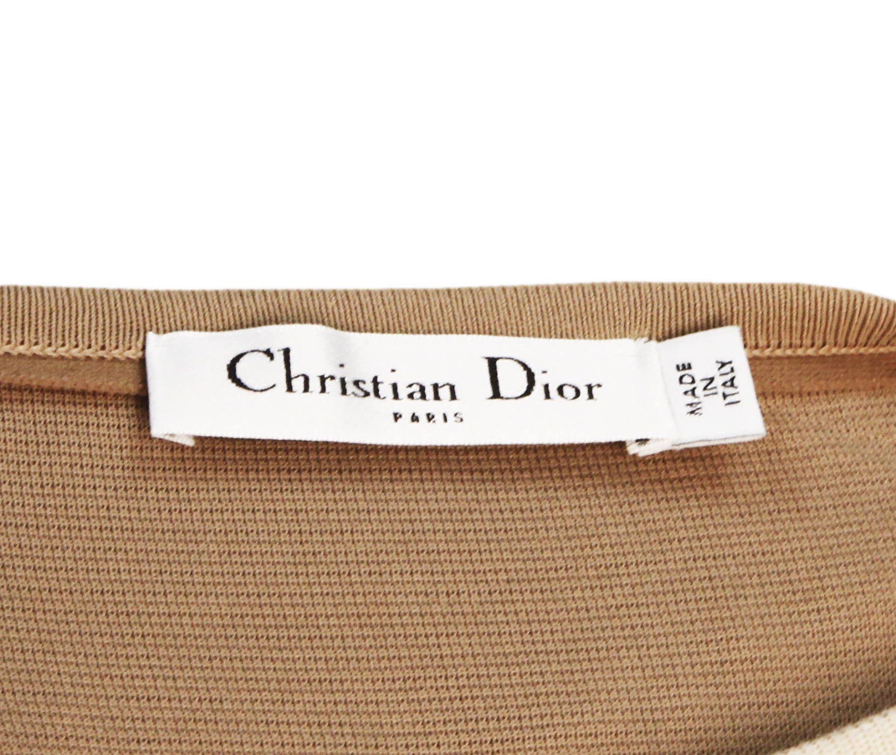 Christian Dior Coctail Beige Dress