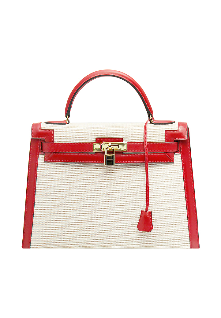 Hermès Kelly Canvas Bag 32