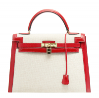 Hermès Kelly Canvas Bag 32