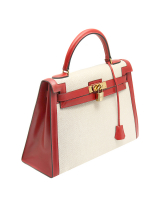 Hermès Kelly Canvas Bag 32
