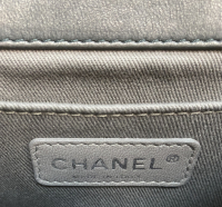 Chanel Green Quilted Velvet Boy Bag