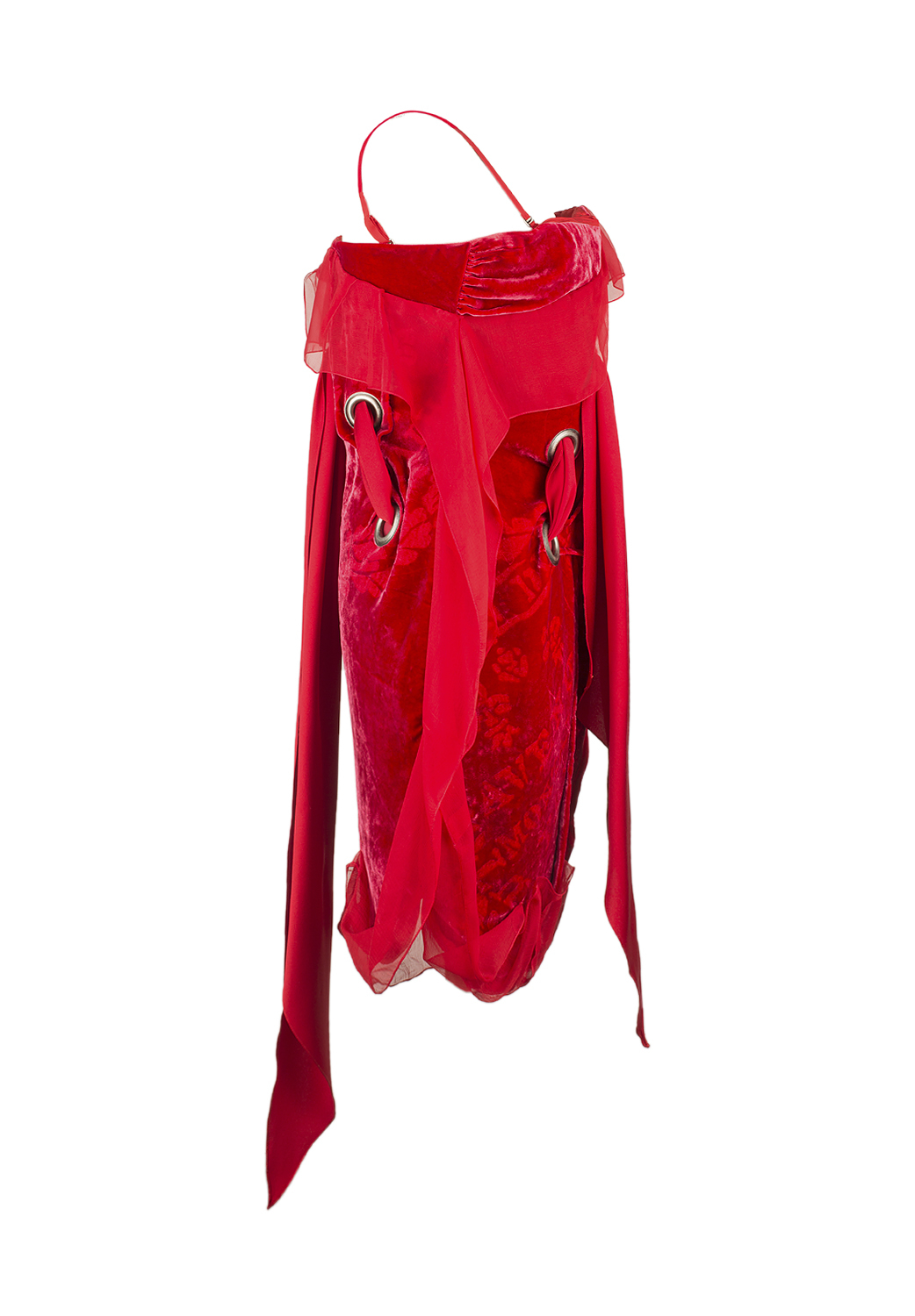 Christian Dior Red Avant-garde Dress