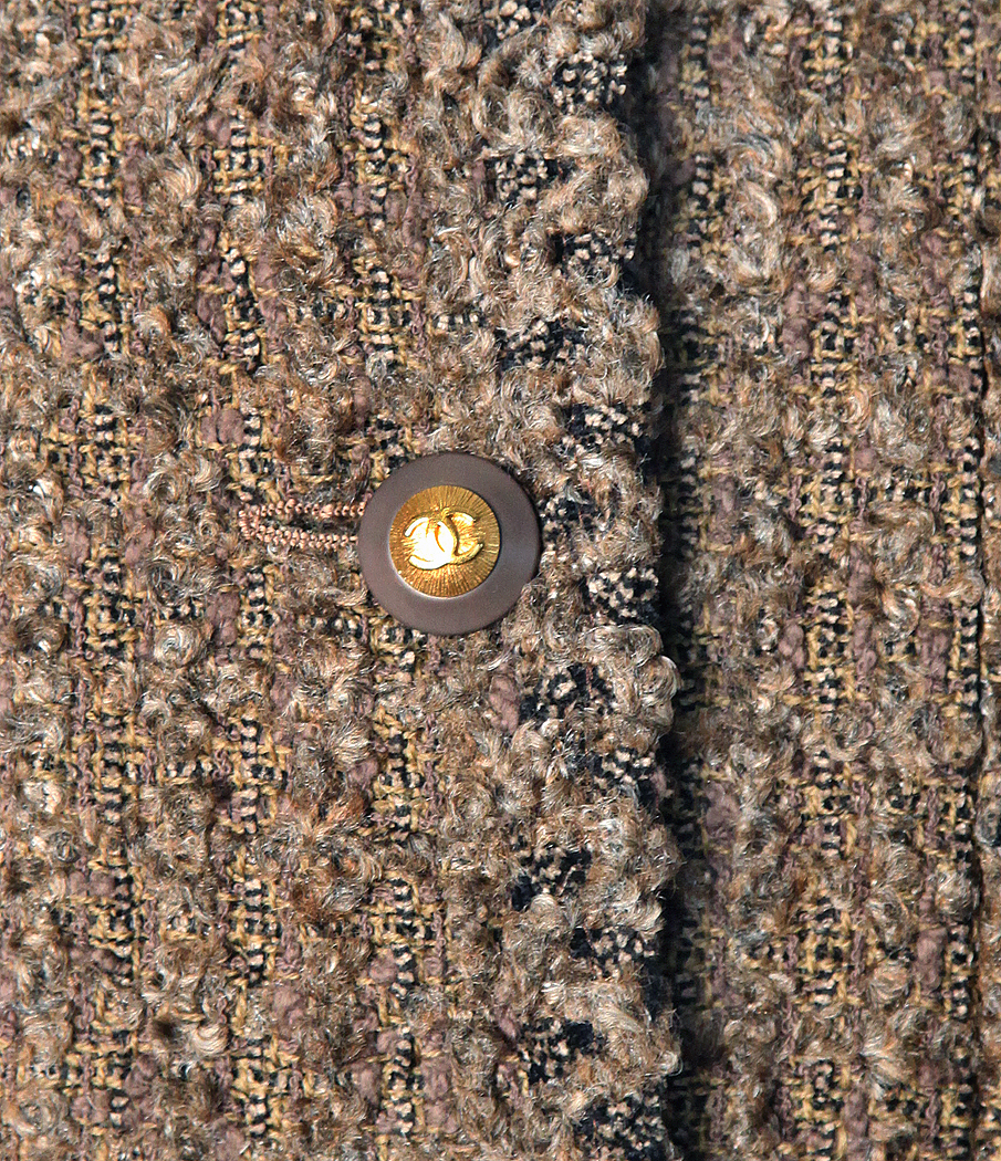 Chanel Brown Tweed Jacket
