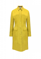 Dolce&Gabbana Yellow Suede Coat