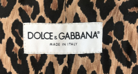 Dolce&Gabbana Yellow Suede Coat