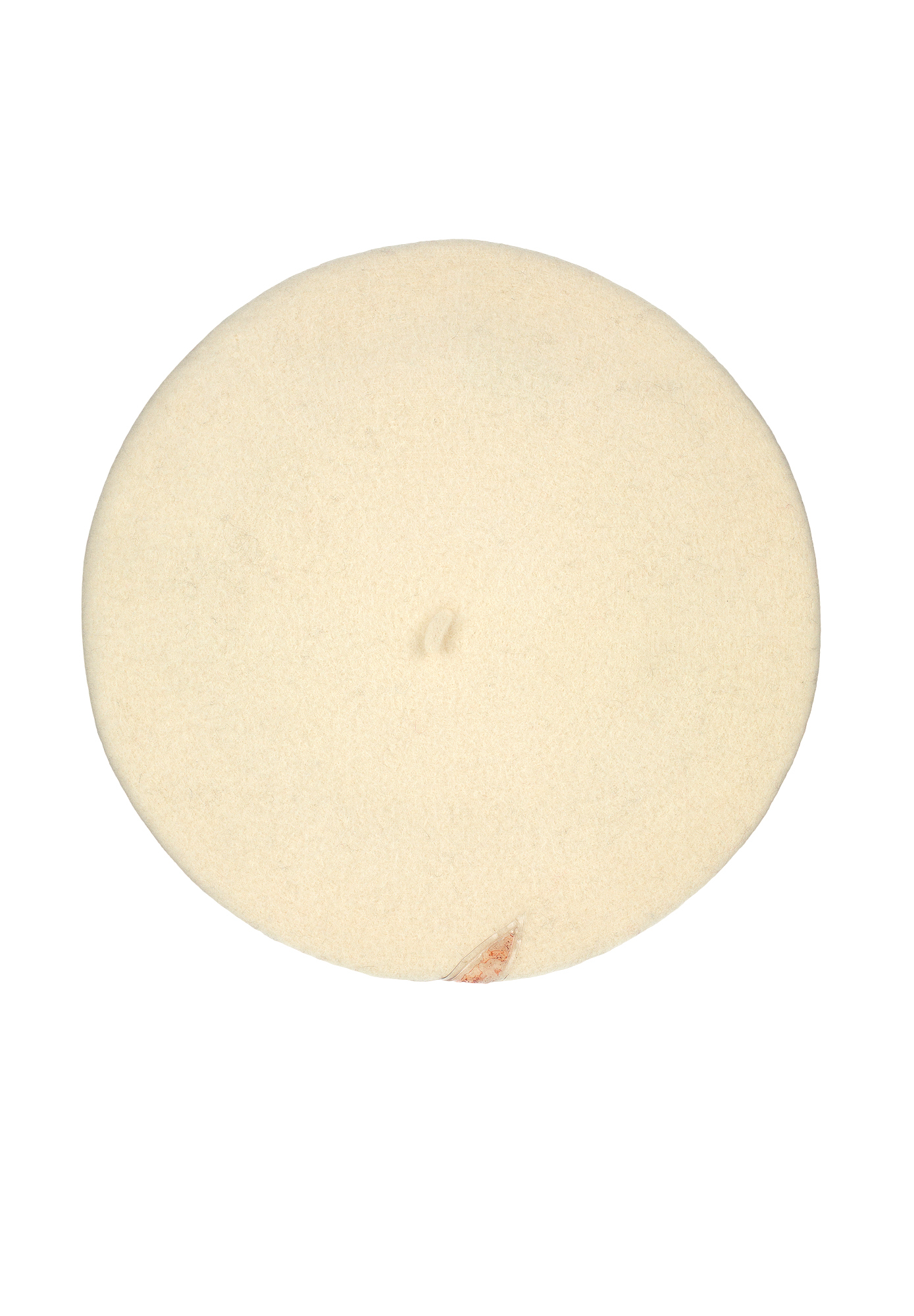 Chanel Cream Applique Beret