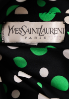 Yves Saint Laurent haute couture Polka Dot Dress