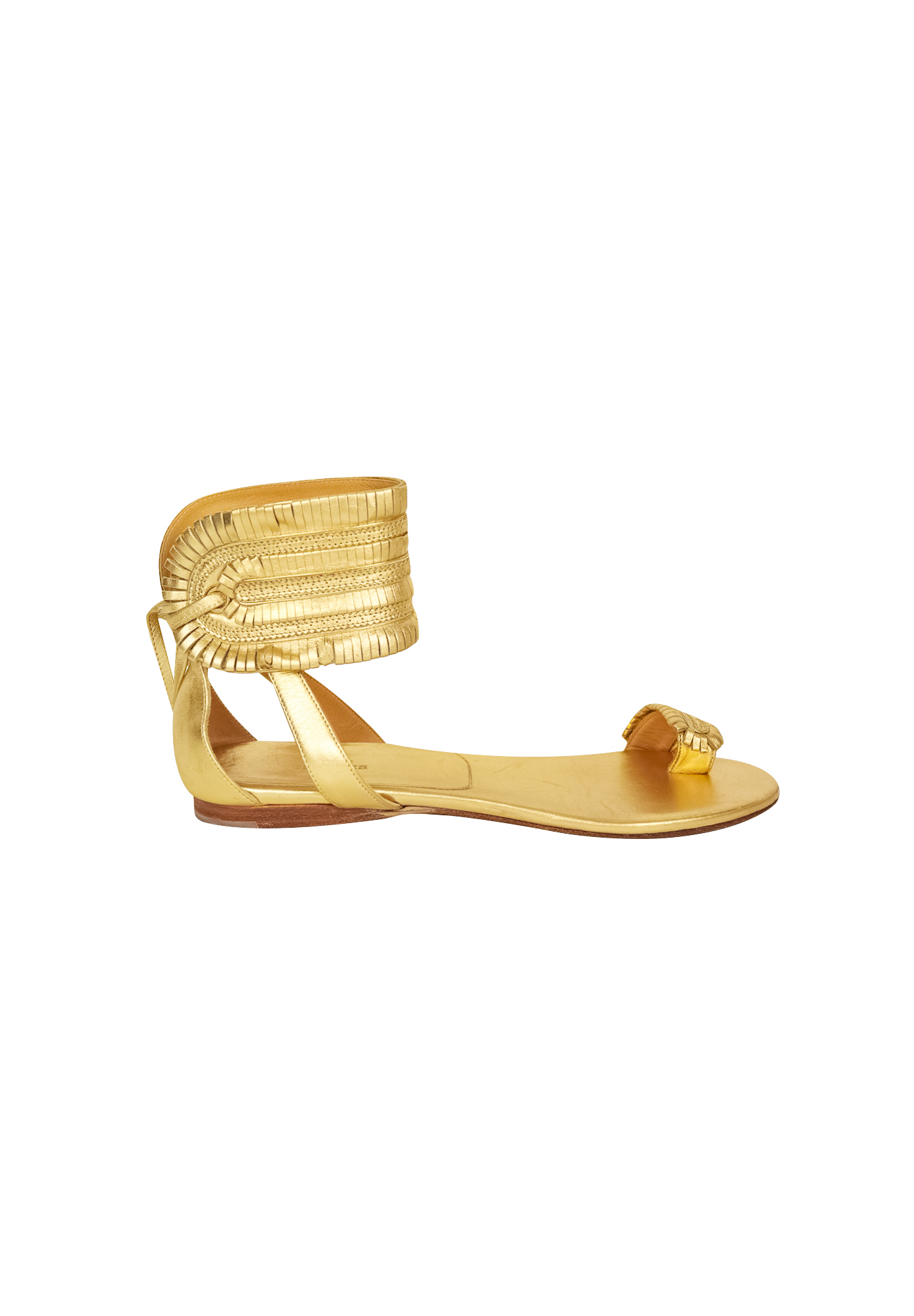 Hermès Golden Gladiator Sandals