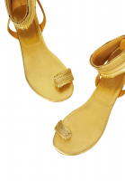 Hermès Golden Gladiator Sandals