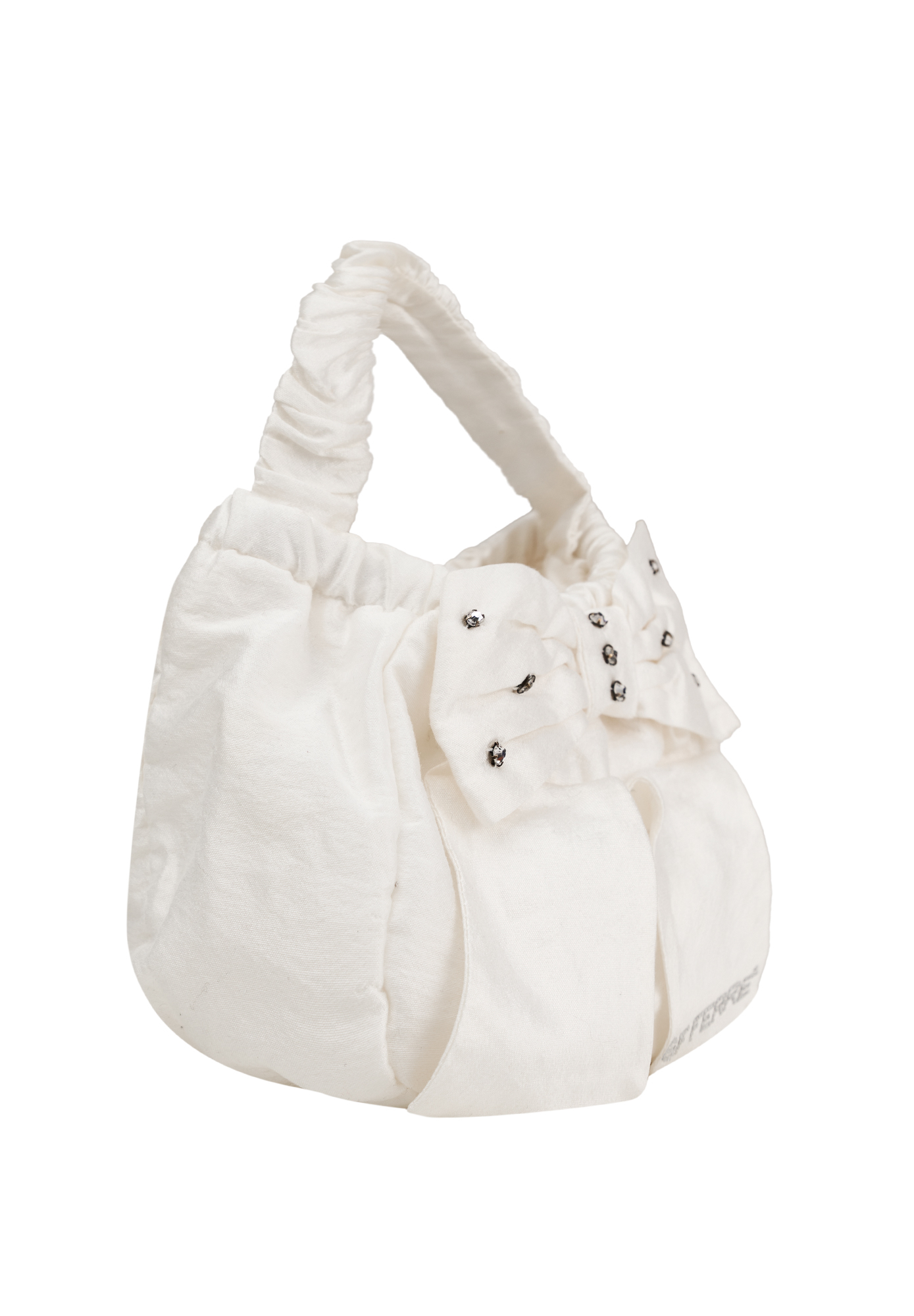 Gianfranco Ferre White Handbag