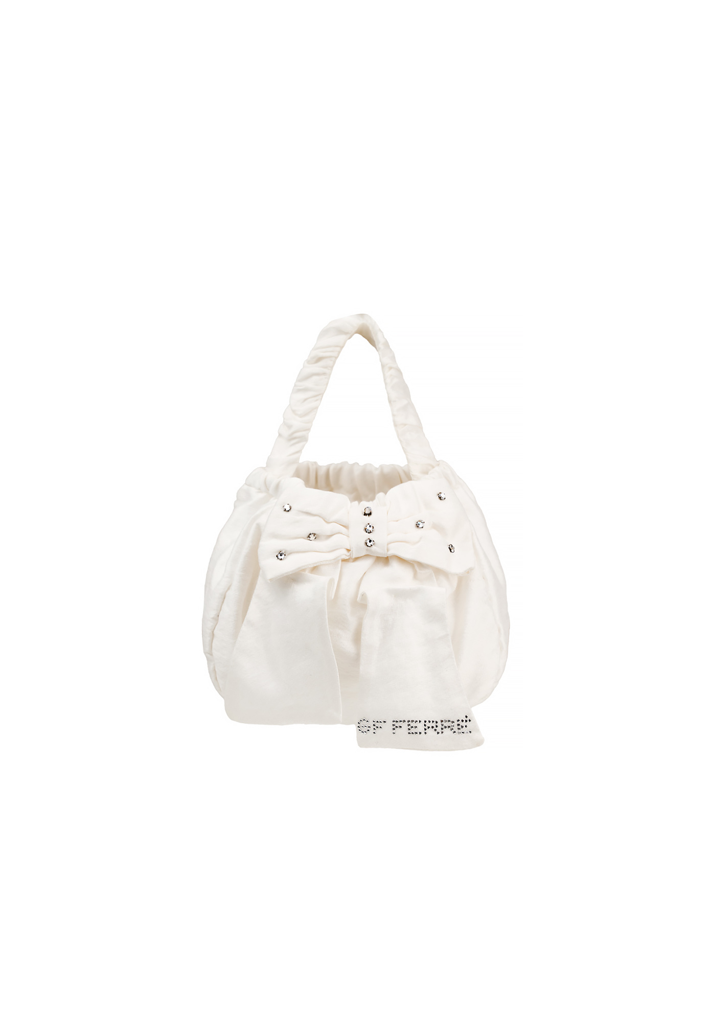 Gianfranco Ferre White Handbag