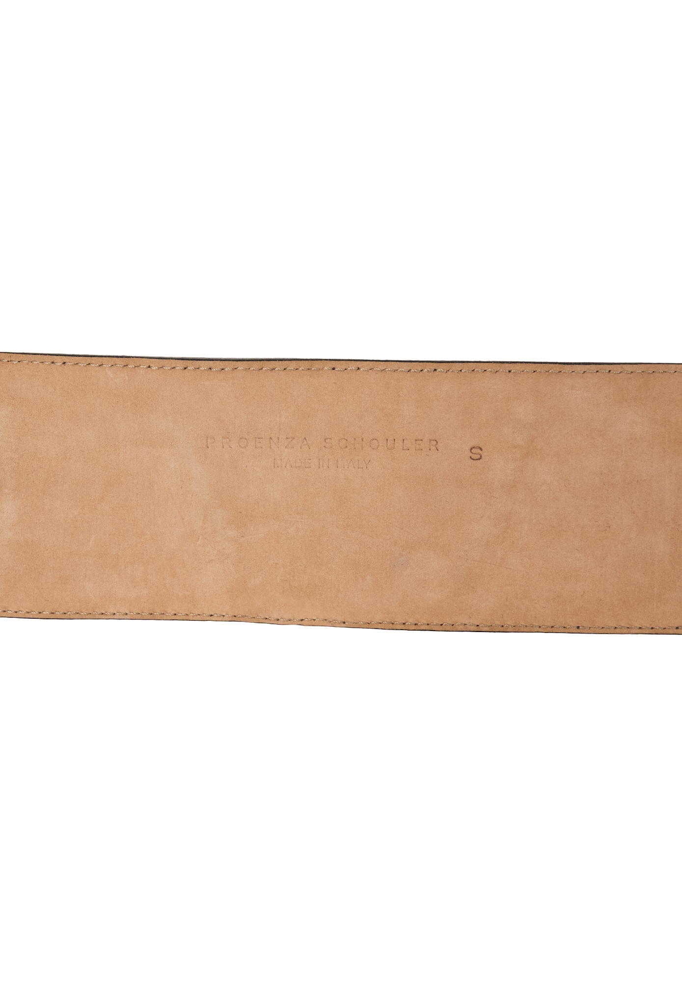 Proenza Schouler Black Leather Belt
