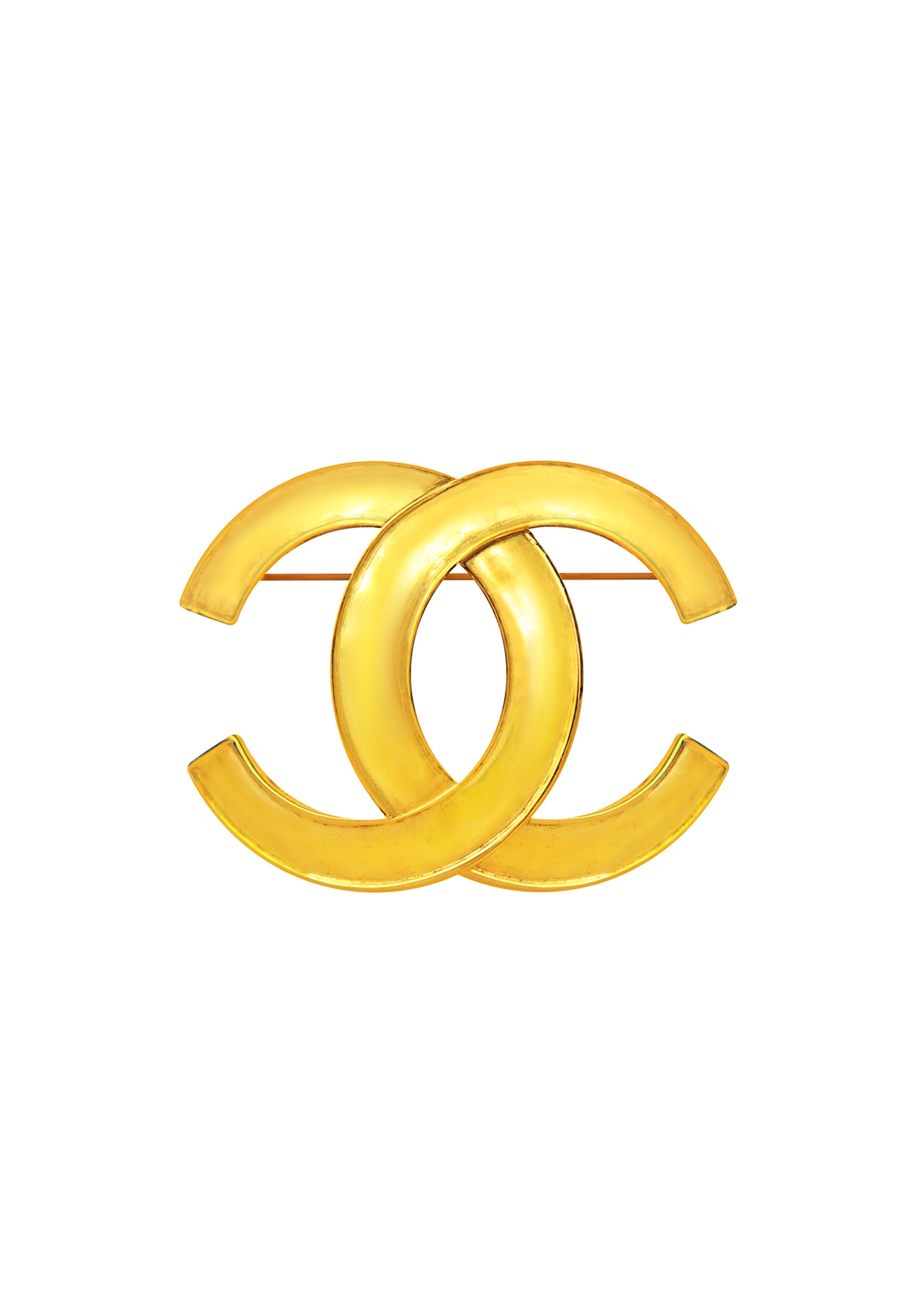 Chanel Logo Brooch