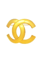 Chanel Logo Brooch