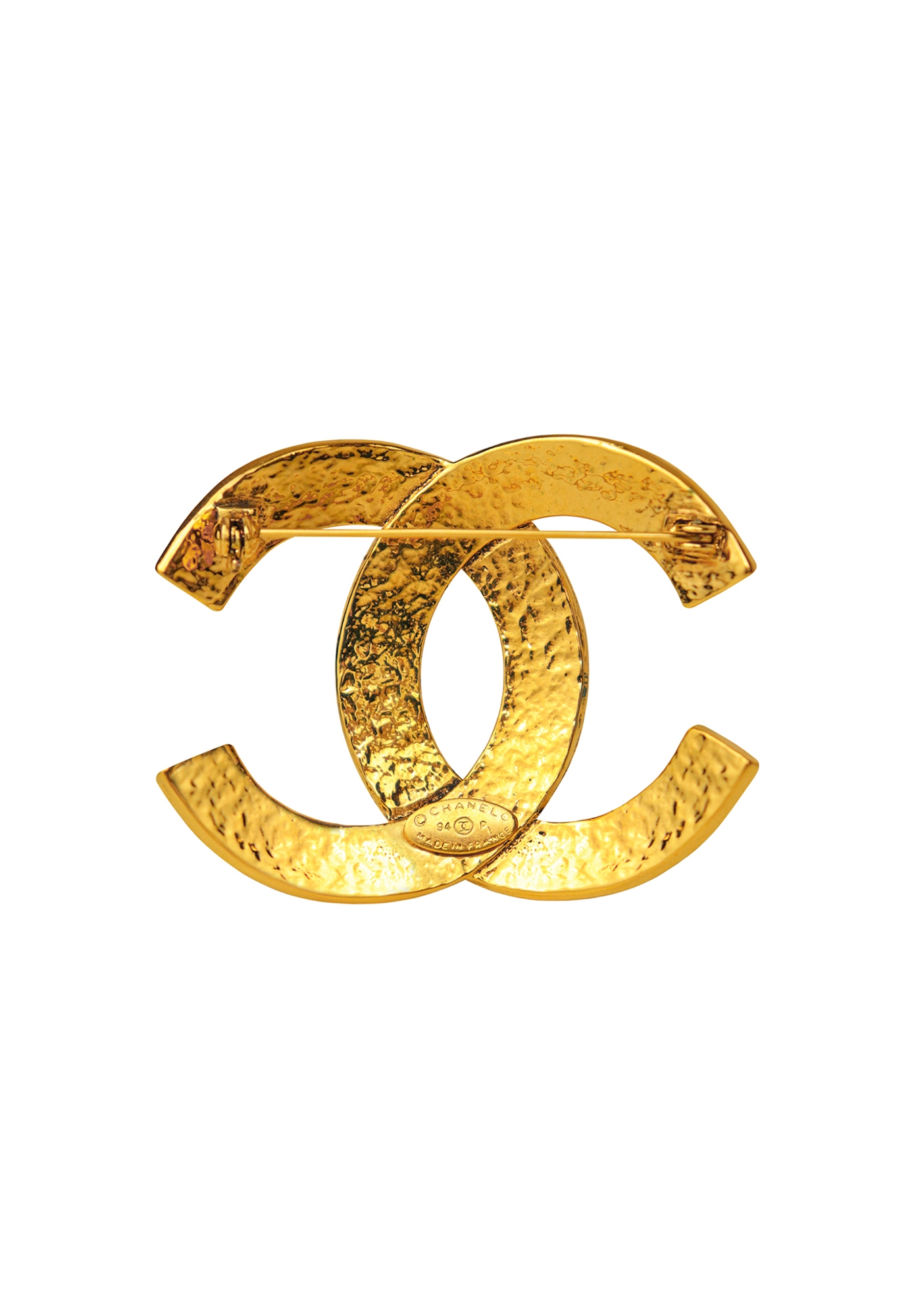 Chanel Logo Brooch