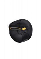 Chanel Black Camellia Brooch