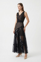 1930s Haute Couture Sequin Gown