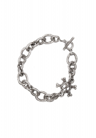 Silvery Skull Bracelet