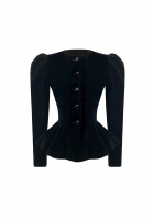 Yves Saint Laurent Black Velvet Jacket